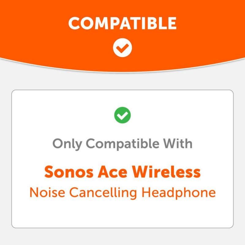 Fundas para almohadillas WC SweatZ Ace para Sonos Ace