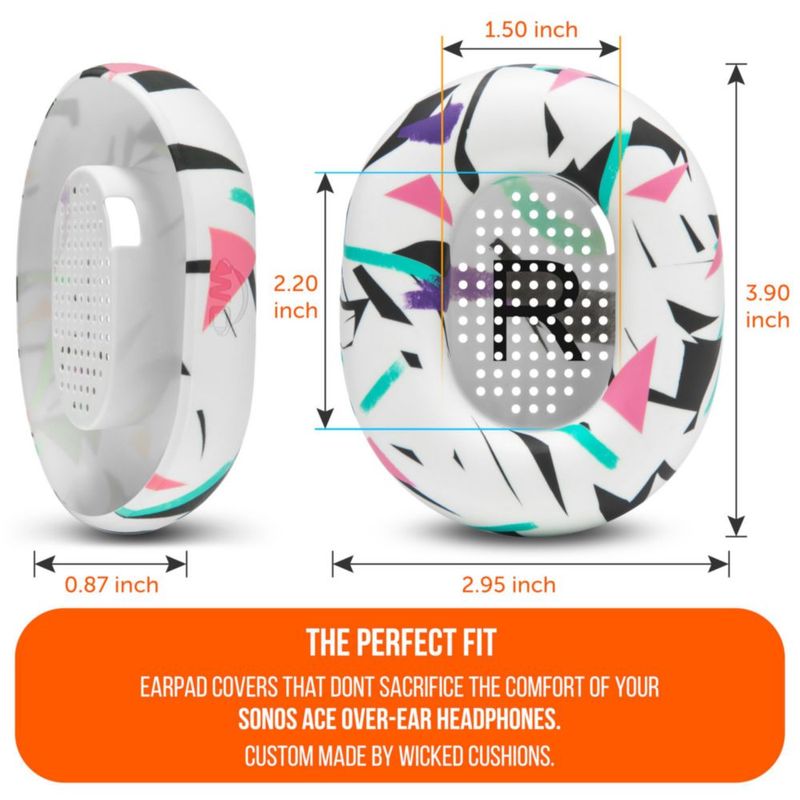 Fundas para almohadillas WC SweatZ Ace para Sonos Ace