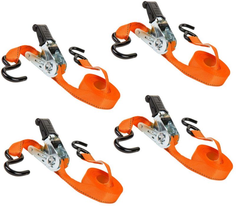 Correa de carga KEEPER 25 cm x 45 m pack de 4 unidades límite de carga 227 kg