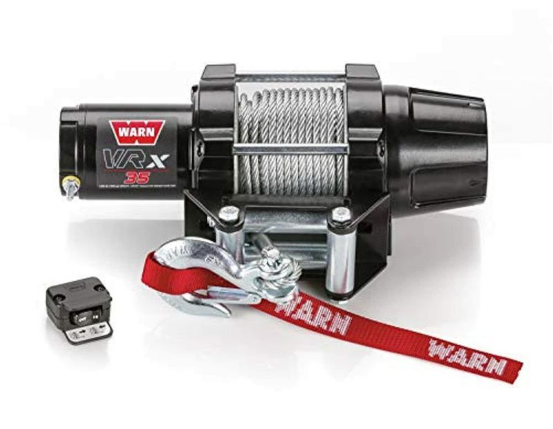 Cabrestante Power WARN 1588 kg con cable de acero impermeable IP68