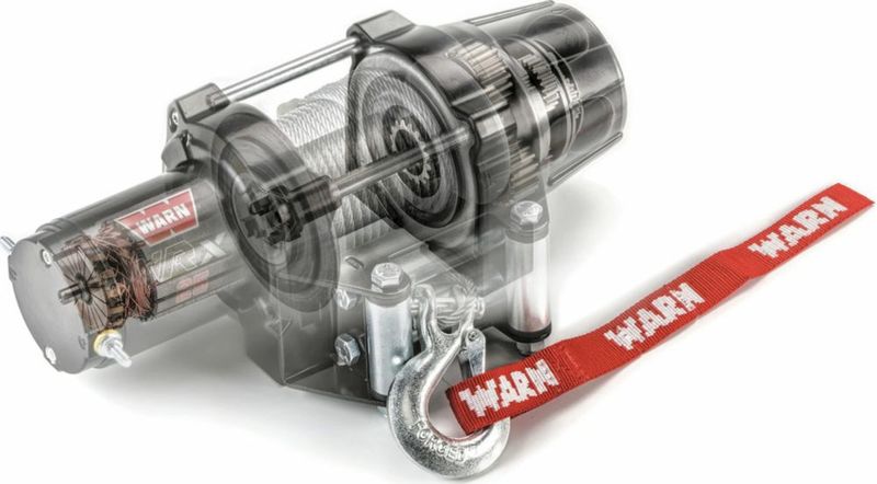Cabrestante Power WARN 1588 kg con cable de acero impermeable IP68