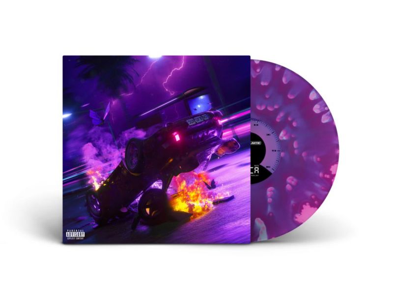 Vinilo BMG Paradise Ghostly Purple Pink EP de 12 pulgadas