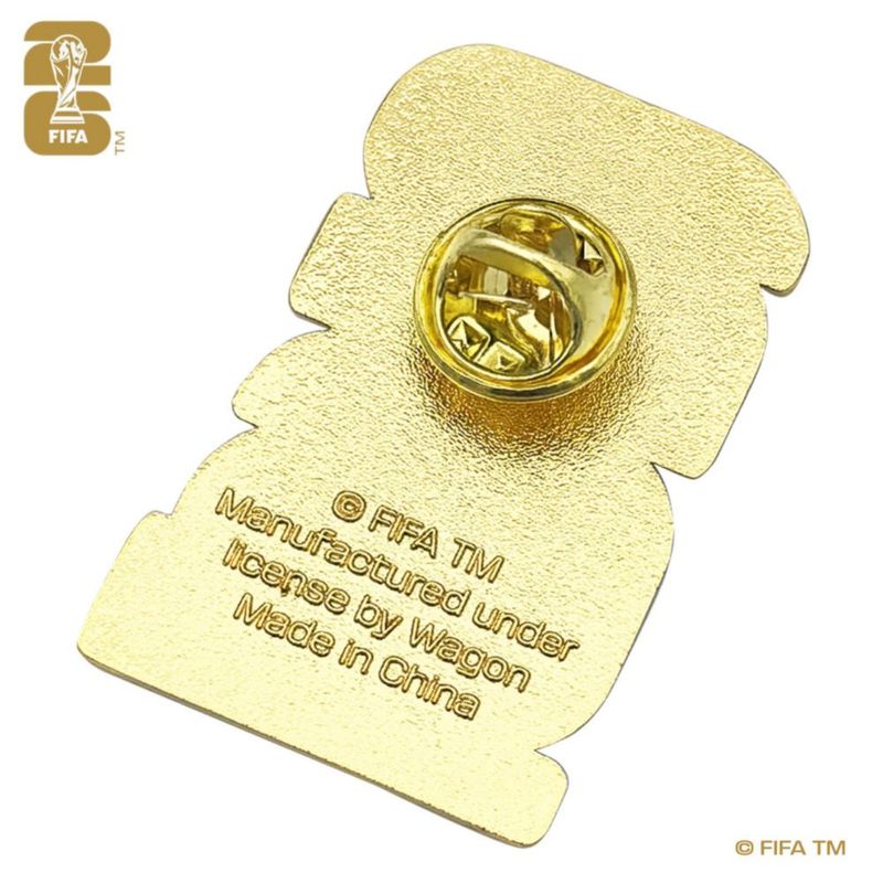 Pin conmemorativo Wagon International FIFA World Cup 2026 de zinc 39 mm
