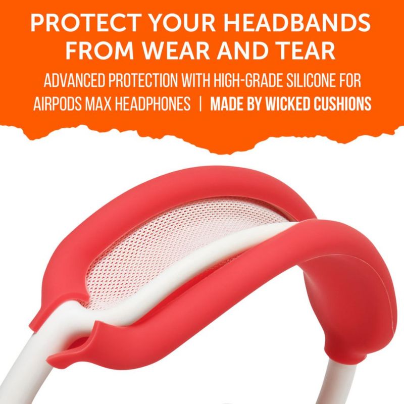 Cubierta de banda de silicona WC para AirPods Max 1 y 2