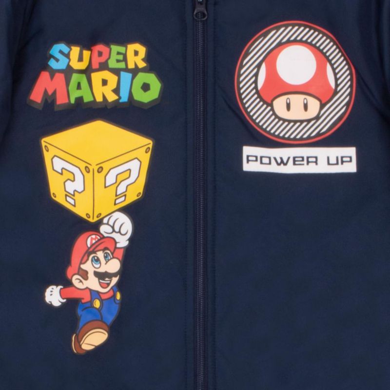 Chaqueta bomber Nintendo talla 6/7 Mario Luigi y Bowser