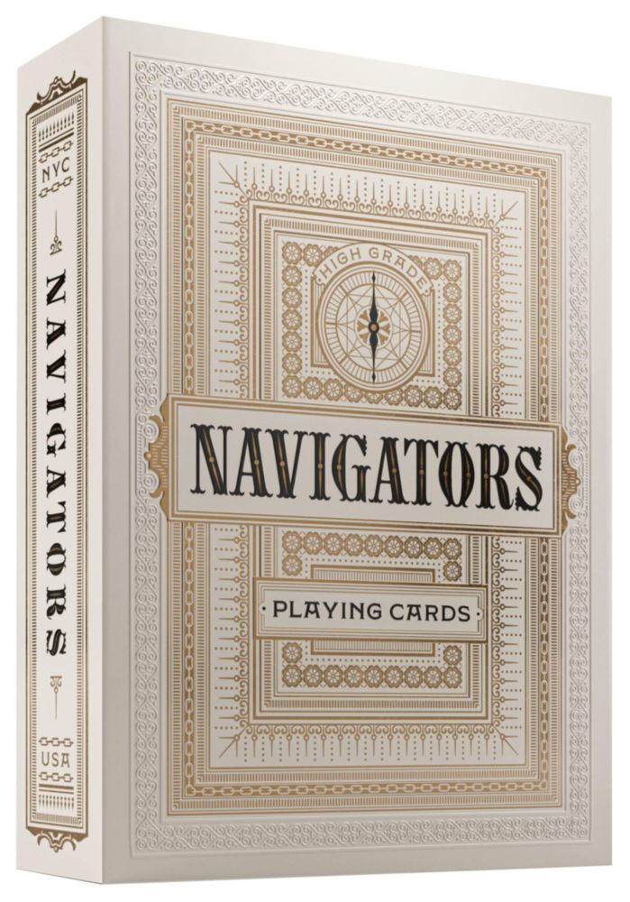 Baraja de naipes Theory11 Navigator – Tema Náutico