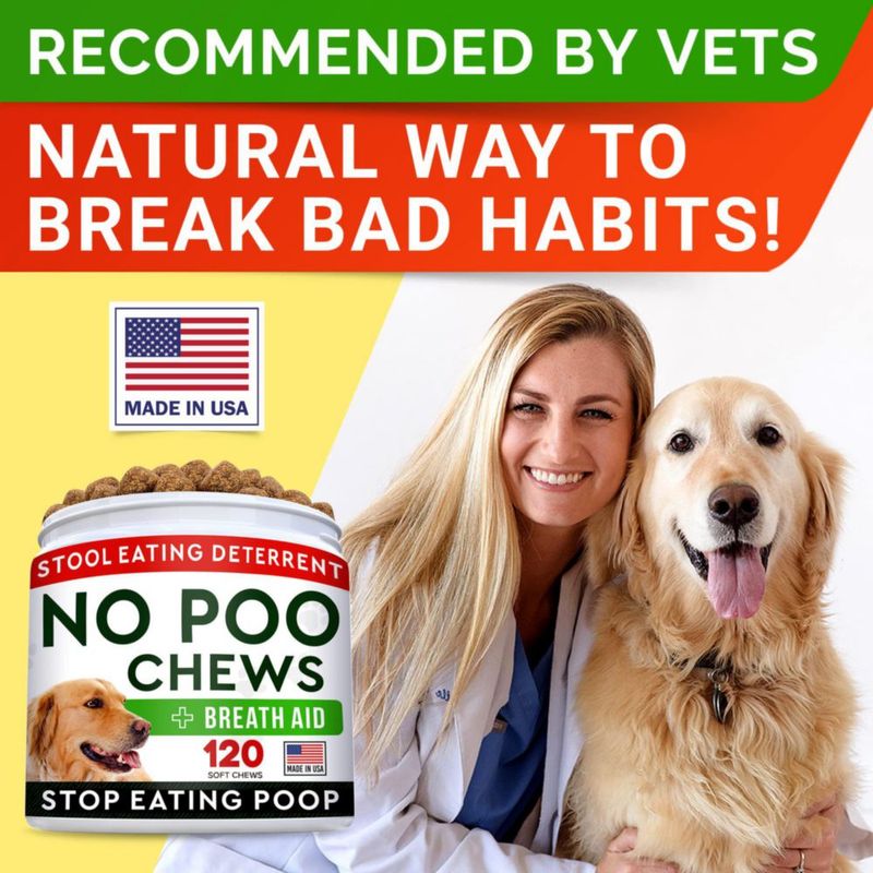 Golosinas para perros STRELLALAB No Poo sabor tocino 120 uds
