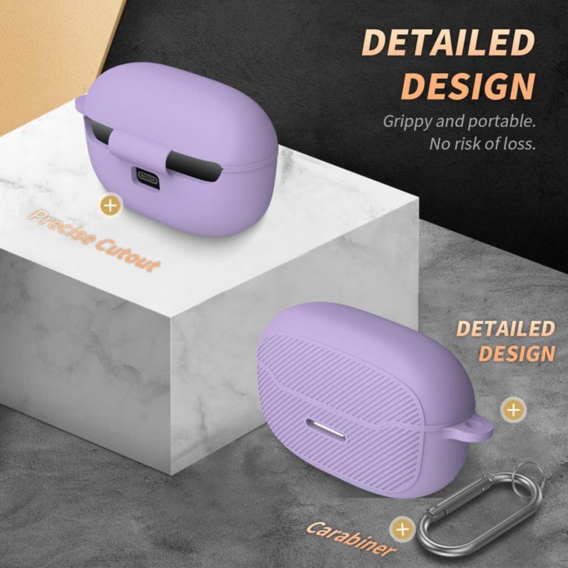 Funda de Silicona YIPINJIA para JBL Endurance Race Morada