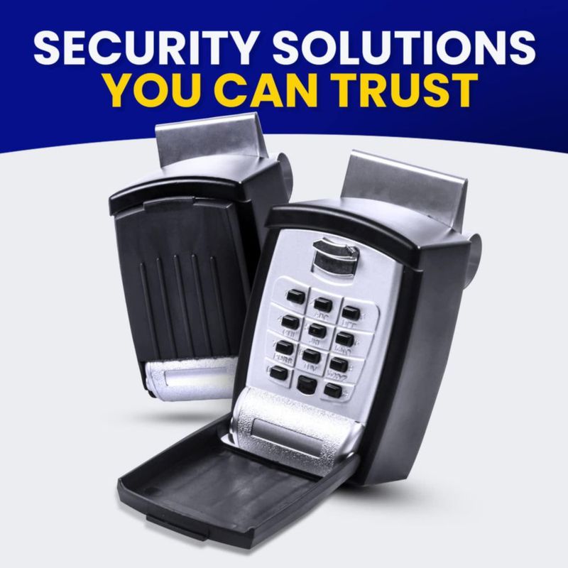 Caja de Seguridad para Coche KeyGuard SL-591 con Teclado - Negro