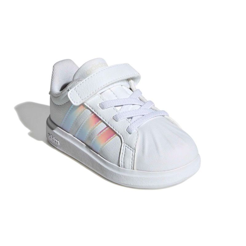 Zapatillas adidas Streetalk blancas/iridiscentes talla 10 para niños