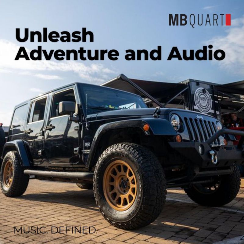 Kit de Parlantes MB Quart Jeep Wrangler JL/JT 6x9"