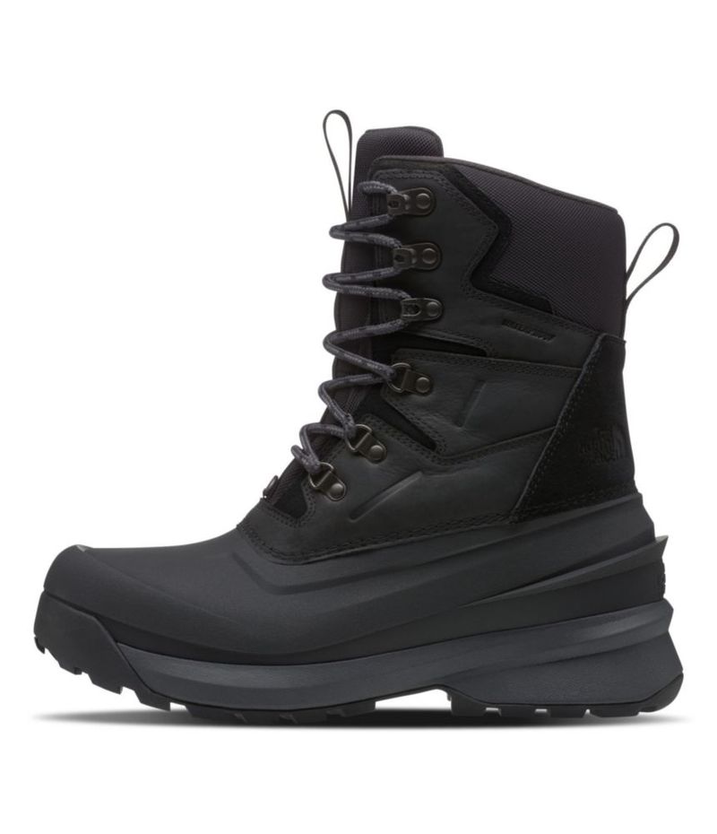 Bota The North Face Chilkat V 400 WP 7.5 Negro/Gris Asfalto