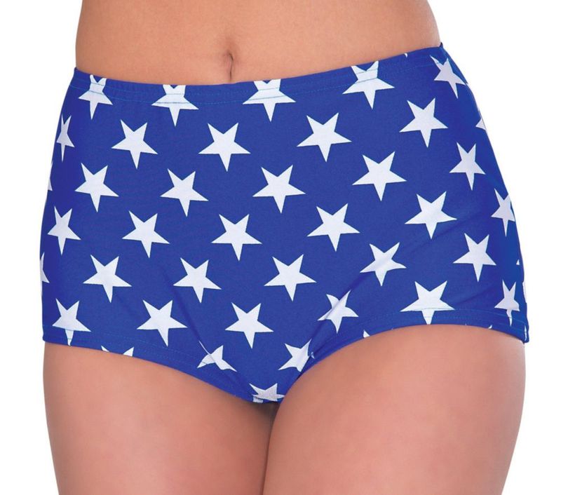 Pantalón corto estilo Boyshort Mujer Maravilla Rubies - Talla estándar femenina