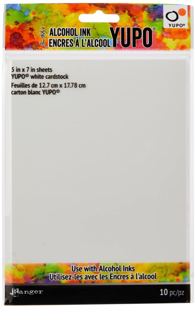 Papel Yupo Ranger 13x18 cm Blanco para Tinta de Alcohol