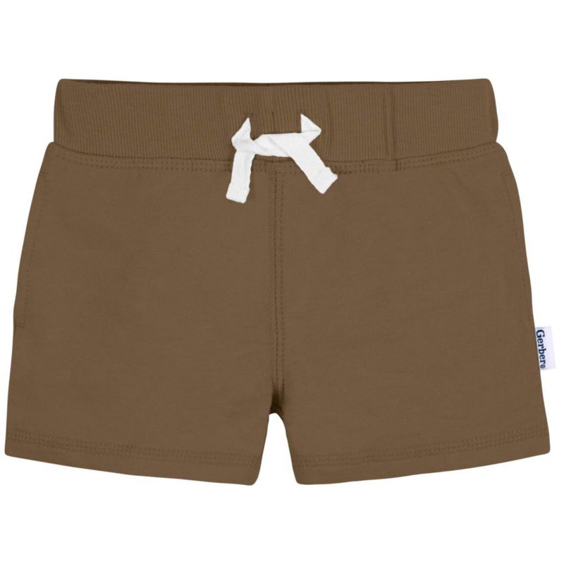 Shorts Gerber 6-9 Meses Pack de 3 Neutros
