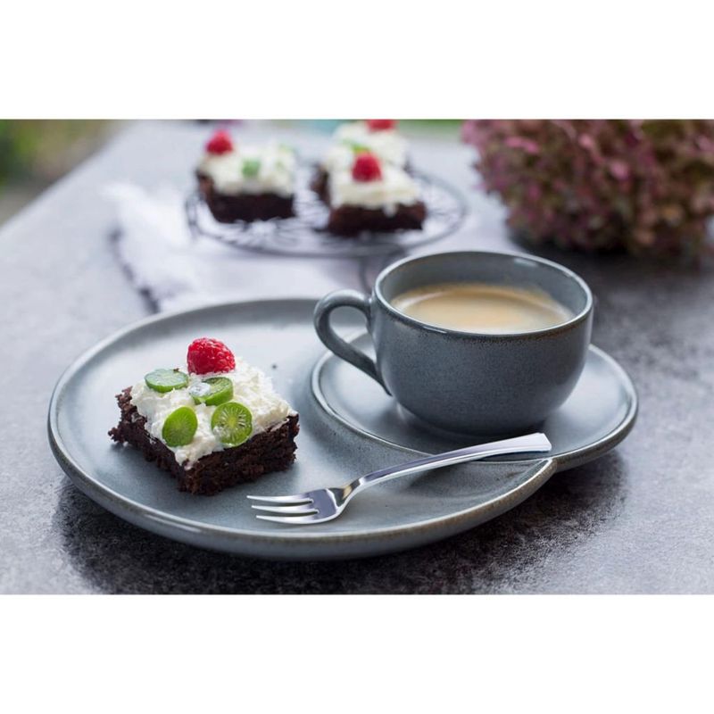 Tenedor Desechable Plateado Exquisite de 10 cm – Pack de 4800 unidades
