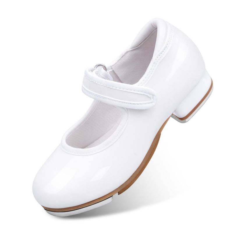 Zapatos de claqué Stelle para niñas y niños talla 11ML blanco