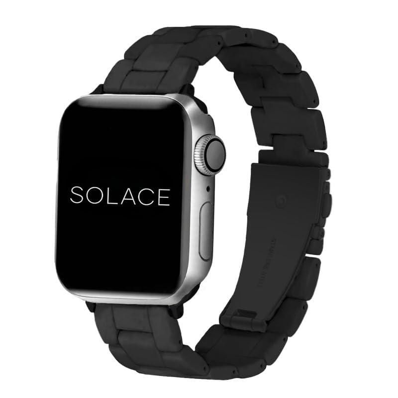 Correa Solace Bands Universal para Apple Watch – Negro Mate