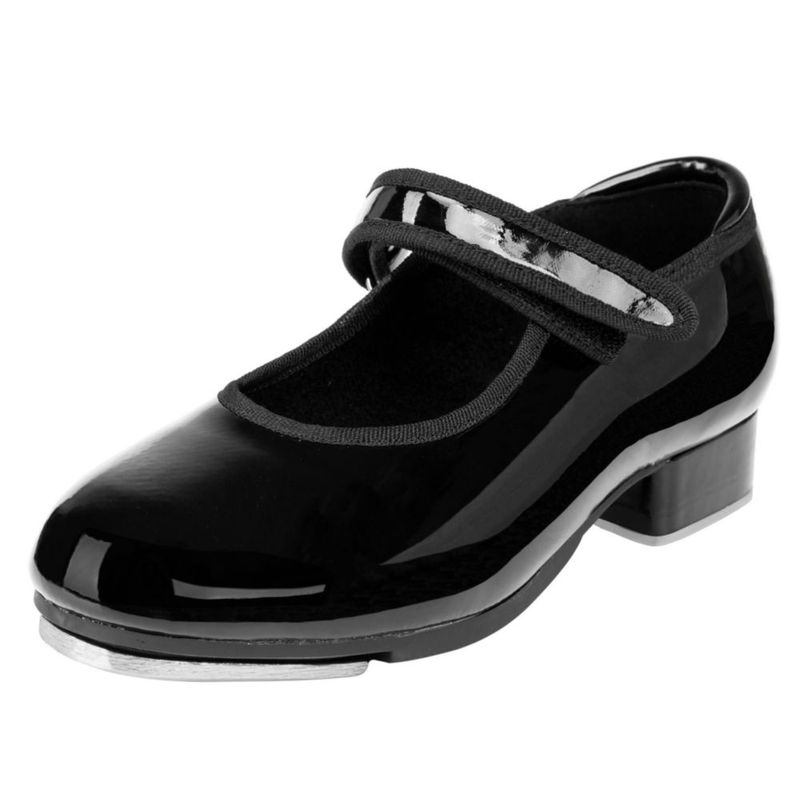 Zapatos de claqué Stelle SD01-1MB color negro para niñas