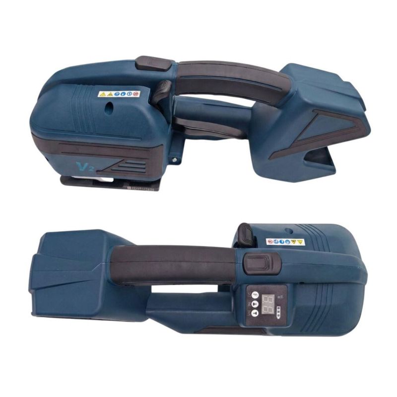 Máquina de encintado portátil Viecam PET/PP con 2 baterías