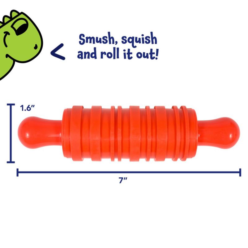 Juego de 4 rulos con textura de pintura y masa para niños READY 2 LEARN
