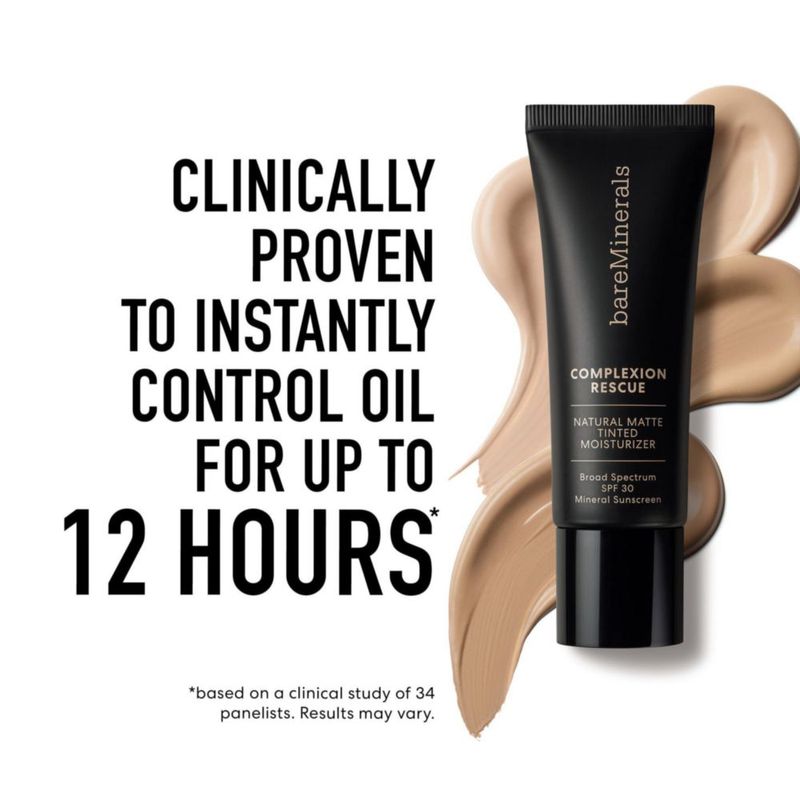 Crema hidratante con color BareMinerals Complexion Rescue Cashew 3.5