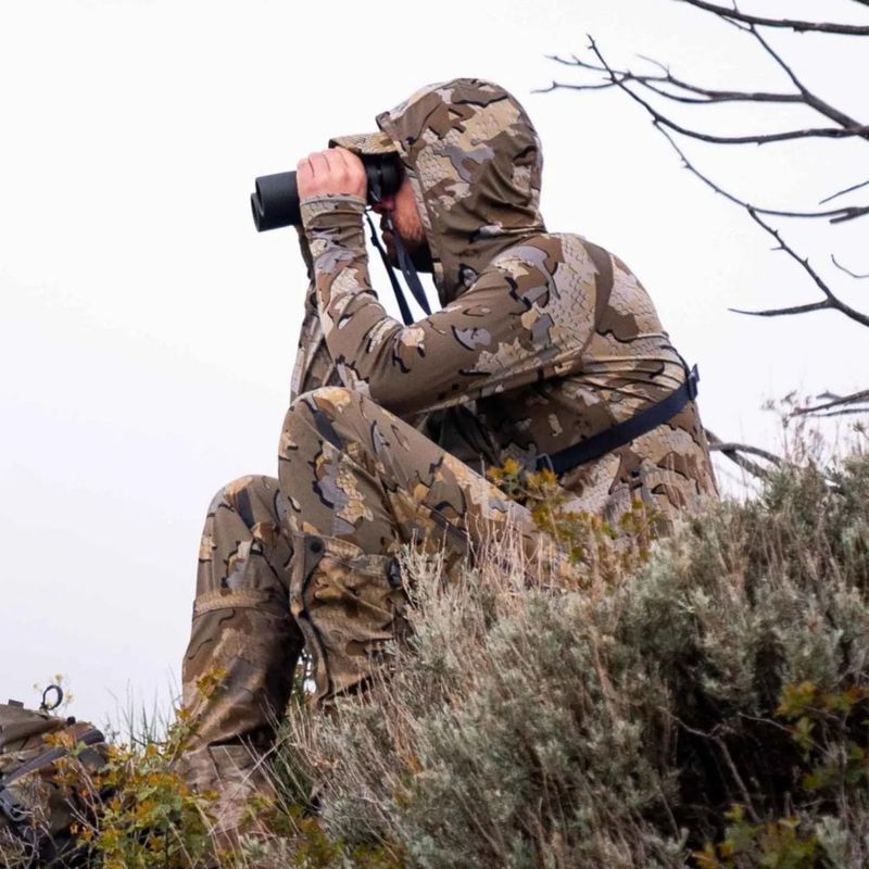 KUIU Gila LS Sudadera con Capucha Prenda de Enfriamiento y Secado Rápido UPF 50+ para Caza y Actividades al Aire Libre