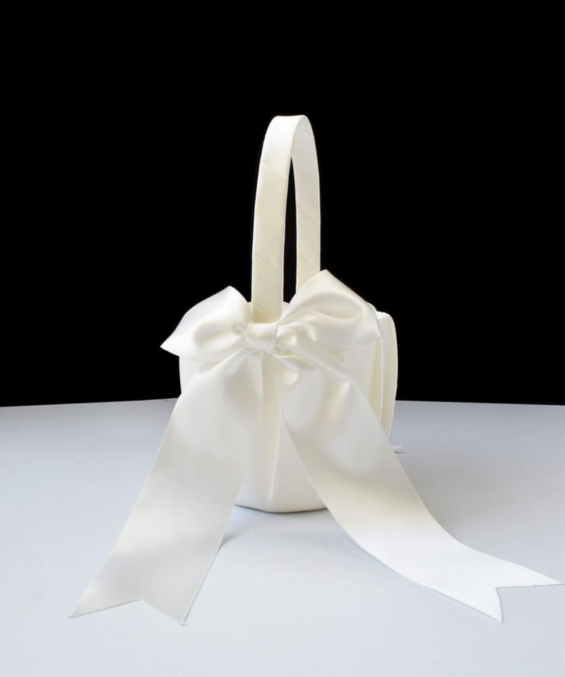 Cesta ATAILOVE 2 uds 12 cm Satín Marfil Boda