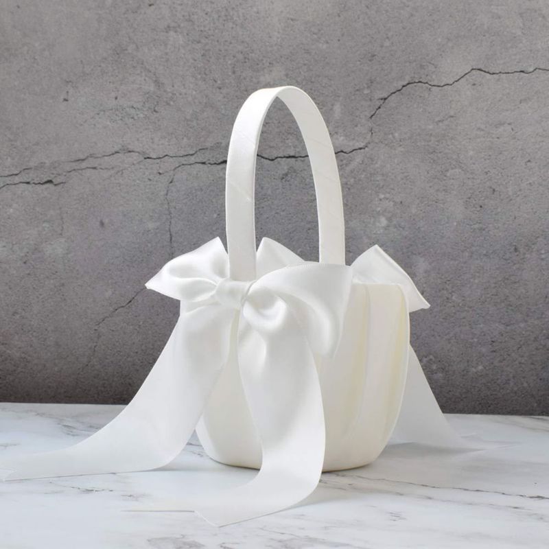 Cesta ATAILOVE 2 uds 12 cm Satín Marfil Boda