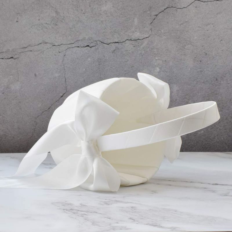 Cesta ATAILOVE 2 uds 12 cm Satín Marfil Boda