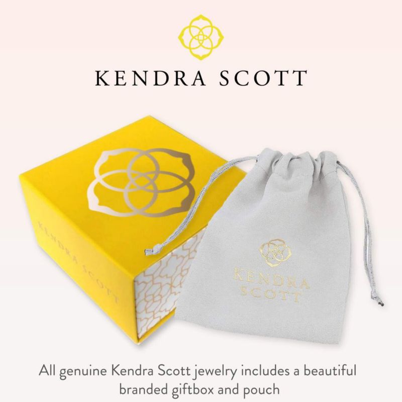 Collar Kendra Scott 46 cm de latón chapado en oro