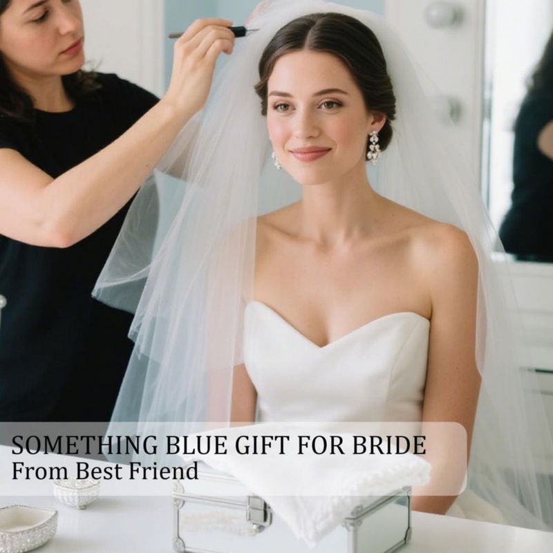 Pañuelo Lamyba Regalo para Novia 'Algo Azul'