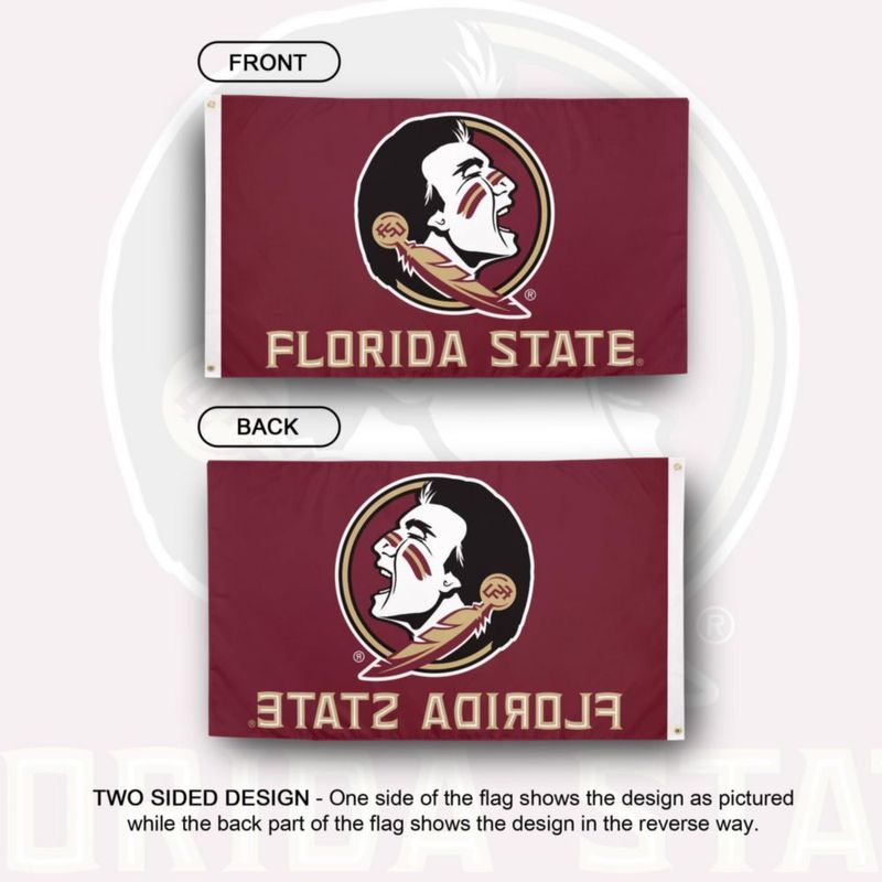 Bandera Desert Cactus 91 cm FSU Seminoles para exteriores