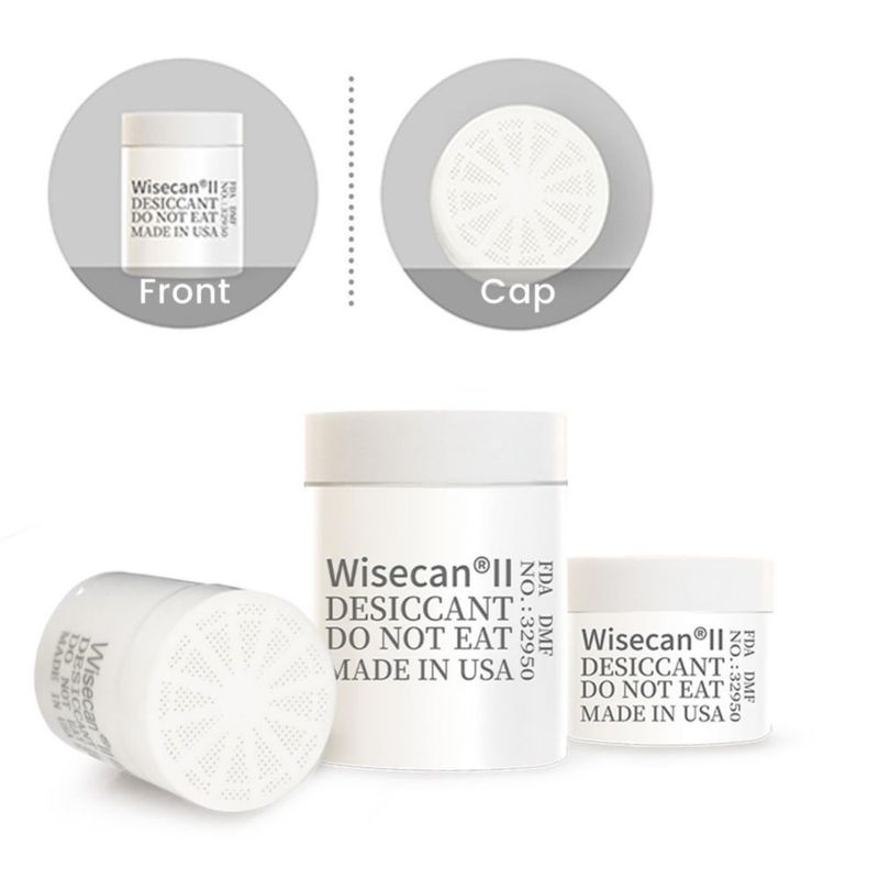 Deshumidificador Wisesorb Canister de Gel de Sílice 1g Paquete de 100