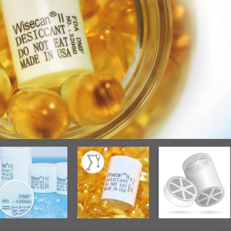 Deshumidificador Wisesorb Canister de Gel de Sílice 1g Paquete de 100
