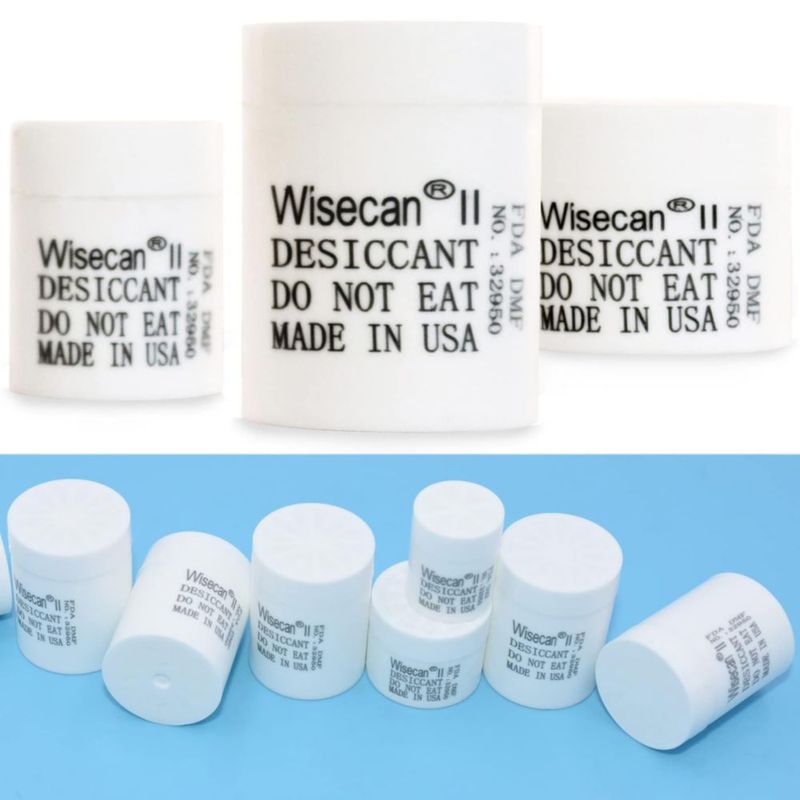 Deshumidificador Wisesorb Canister de Gel de Sílice 1g Paquete de 100