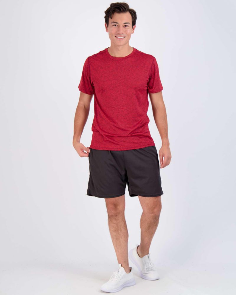 Camiseta Real Essentials Pack de 5 Dry-Fit de Cuello Redondo