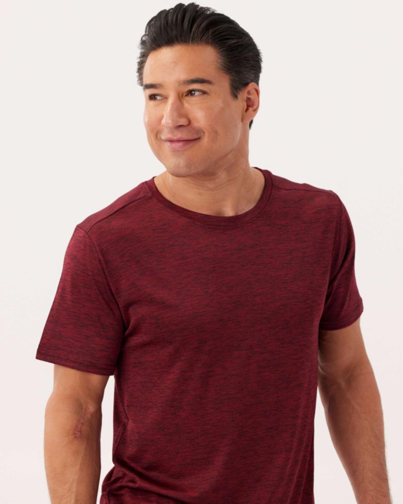 Camiseta Real Essentials Pack de 5 Dry-Fit de Cuello Redondo