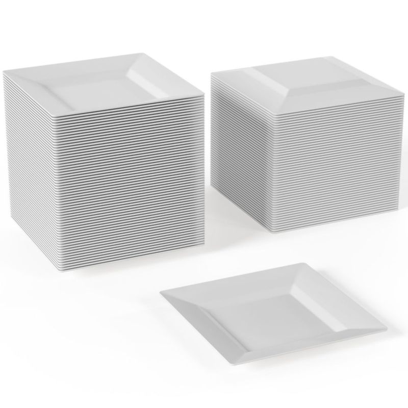Platos para aperitivos Exquisite 11 cm paquete de 100 sin BPA