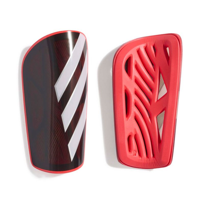 Espinillera adidas Tiro talla S negro/rojo brillante/blanco/plateado metálico