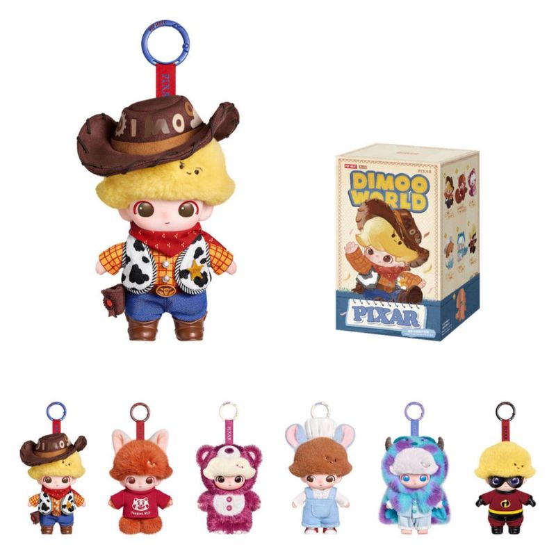 Figura de juguete POP MART DIMOO Serie Pixar Caja sorpresa