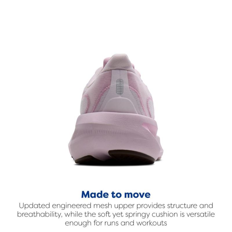 Zapatilla de running para mujer Brooks Revel 9 rosa/marrón talla 7 (mediana)