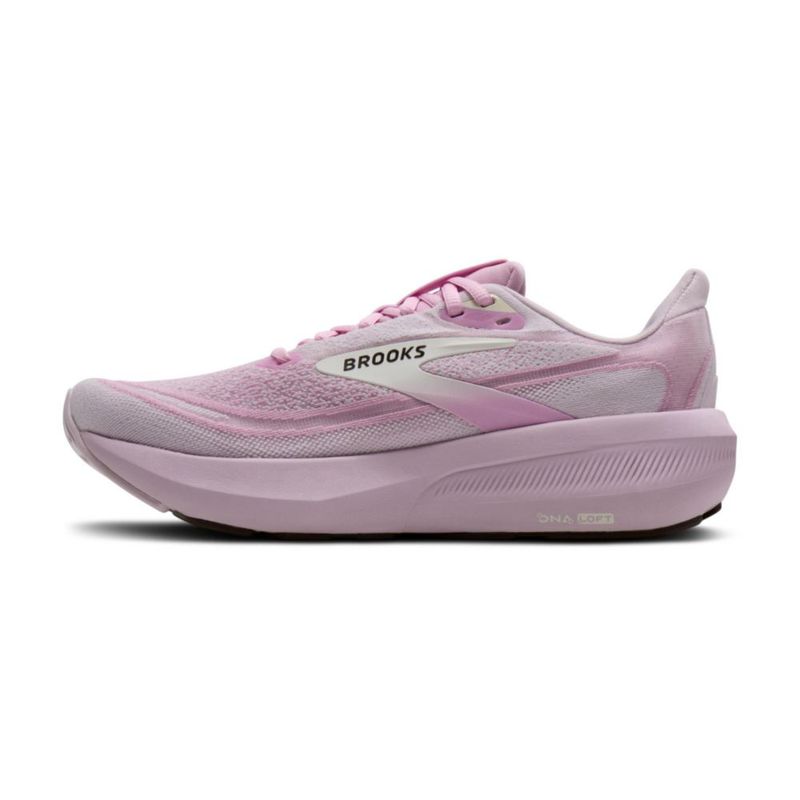 Zapatilla de running para mujer Brooks Revel 9 rosa/marrón talla 7 (mediana)