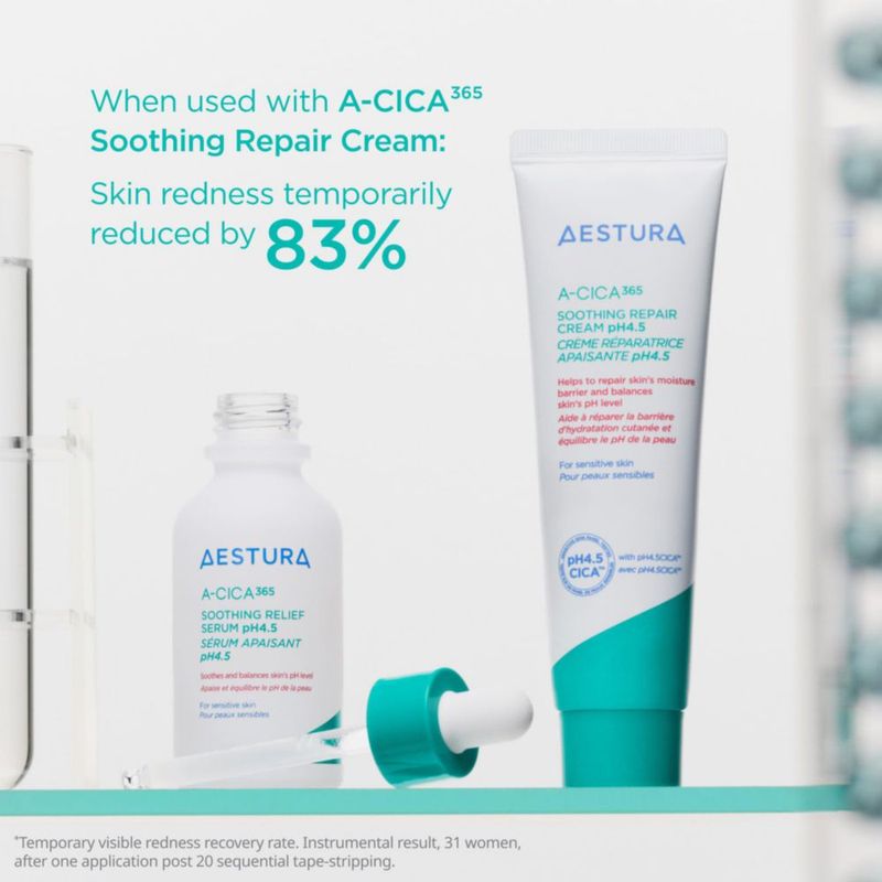 Suero facial AESTURA A-CICA365 Calmante pH4.5