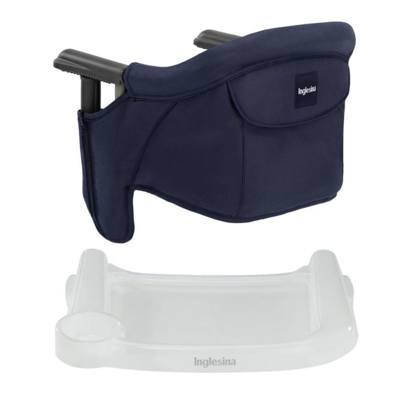 Silla alta para bebé Inglesina Fast Navy + Bandeja de comedor