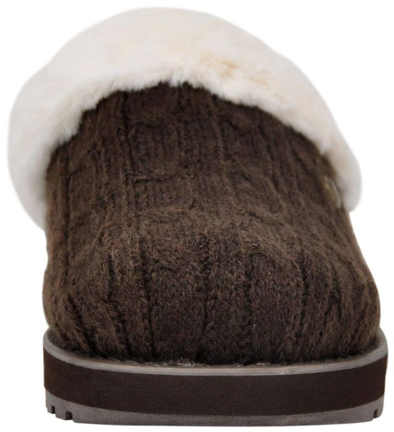 Pantufla Skechers Keepsakes talla US 7.5 Chocolate/Natural
