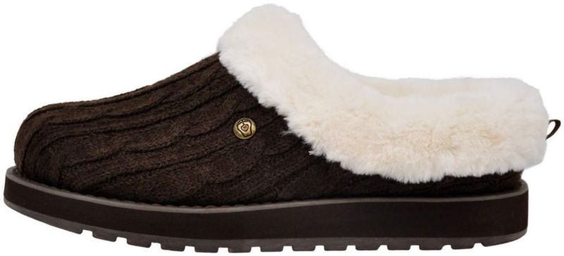 Pantufla Skechers Keepsakes talla US 7.5 Chocolate/Natural