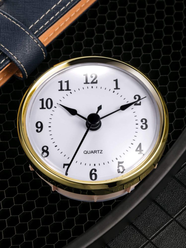 Insert de reloj Hicarer 80 mm dorado diámetro de agujero 76 mm