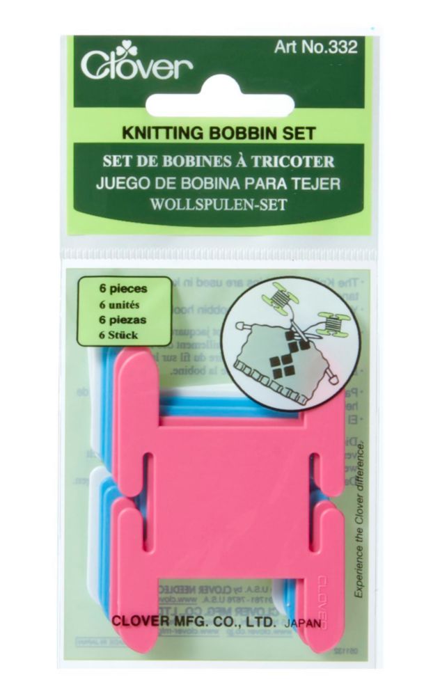 Juego de Bobinas Clover 6 Piezas Rojo 13 cm × 7 cm × 1 cm