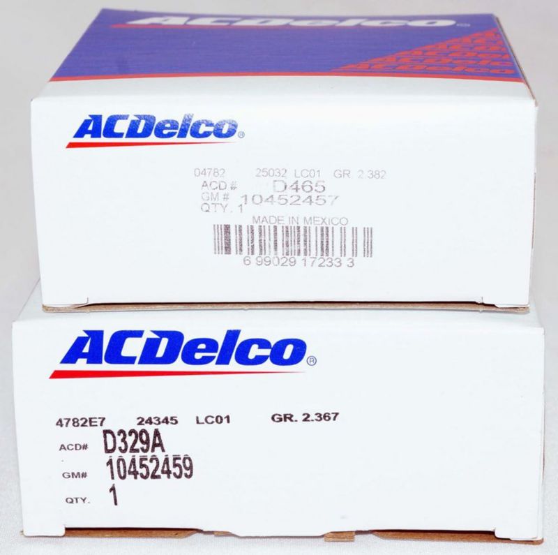 Kit de tapa del distribuidor y rotor General Motors D329A y D465